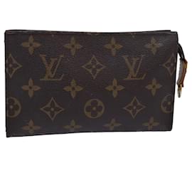 Louis Vuitton-LOUIS VUITTON Monogram Bucket PM Pouch Accessory Pouch LV Auth 79926-Monogram