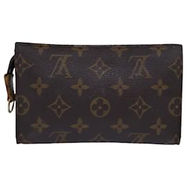 Louis Vuitton-LOUIS VUITTON Monogram Bucket PM Pouch Accessory Pouch LV Auth 79926-Monogram