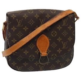 Louis Vuitton-LOUIS VUITTON Monogram Saint Cloud GM Schultertasche M51242 LV Auth 79197-Monogramm