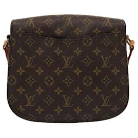 Louis Vuitton-LOUIS VUITTON Monogram Saint Cloud GM Schultertasche M51242 LV Auth 79197-Monogramm