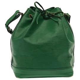 Louis Vuitton-LOUIS VUITTON Epi Noe Shoulder Bag Green M44004 LV Auth 79062-Green