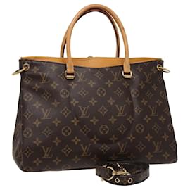 Louis Vuitton-LOUIS VUITTON Borsa a Mano Monogram Pallas 2way Giallo Zafferano M40929 Auth bs15348-D'oro,Giallo,Monogramma