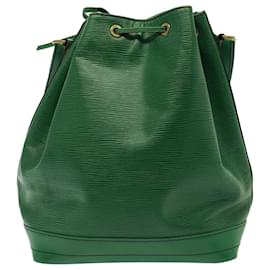 Louis Vuitton-LOUIS VUITTON Epi Noe Shoulder Bag Green M44004 LV Auth 79063-Green