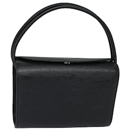 Fendi-Borsa a mano FENDI in pelle nera Auth bs15470-Nero