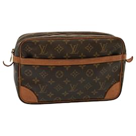 Louis Vuitton-LOUIS VUITTON Monogram Compiegne 28 Clutch Bag M51845 LV Auth 79475-Monogram