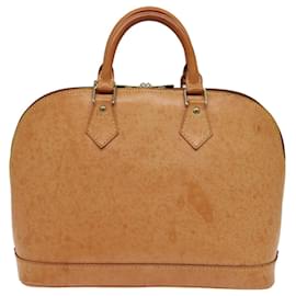 Louis Vuitton-LOUIS VUITTON Borsa a Mano Alma in Pelle Nomad Beige M85000 LV Auth 79879-Beige