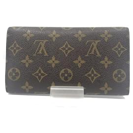 Louis Vuitton-Louis Vuitton Monogram Portefeuille International Wallet-Brown