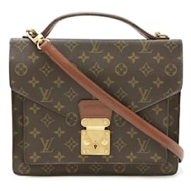 Louis Vuitton-Louis Vuitton Monogram Montsouris 28 Handbag-Other