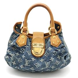 Louis Vuitton-Borsa Pretty in denim Monogram Louis Vuitton in blu-Blu