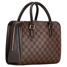 Louis Vuitton-Borsa Louis Vuitton Damier Triana - Pelle PVC marrone-Marrone