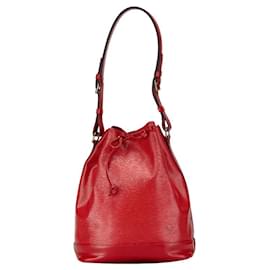 Louis Vuitton-Louis Vuitton Epi Noe Shoulder Bag in Castilian Red-Red