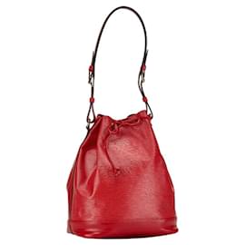 Louis Vuitton-Louis Vuitton Epi Noe Shoulder Bag in Castilian Red-Red