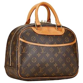 Louis Vuitton-Louis Vuitton Monogram Deauville Handtasche M47270-Braun,Monogramm