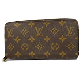 Louis Vuitton-Louis Vuitton Monogram Zippy Long Wallet - M60017-Brown