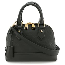 Louis Vuitton-Louis Vuitton Monogram Empreinte Neo Alma BB Handbag in Noir-Black