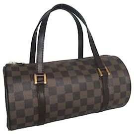 Louis Vuitton-Louis Vuitton Papillon 26 Tote Bag - Women's Damier Canvas-Brown,Other