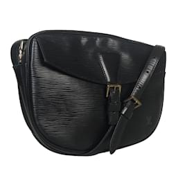 Louis Vuitton-Sac à bandoulière Louis Vuitton Jeune Fille 25 - Cuir Epi Noir-Noir