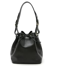 Louis Vuitton-Louis Vuitton Epi Petit Noe Shoulder Bag Noir-Black