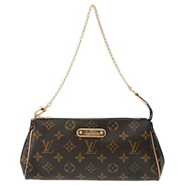Louis Vuitton-Louis Vuitton Monogram Eva Brown Shoulder Bag for Women-Brown,Monogram