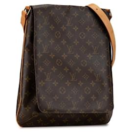 Louis Vuitton-Schultertasche Musette Monogram Louis Vuitton M51256-Braun