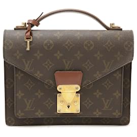 Louis Vuitton-Borsa Clutch Montsouris 26 Monogramma Louis Vuitton-Altro