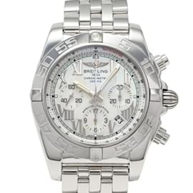 Breitling-Breitling Chronomat 44 AB011012 A773 White Dial Men's Watch-Other