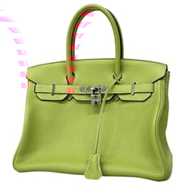 Hermès-Hermes Birkin 30 Handbag in Crevette-Coral