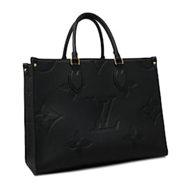 Louis Vuitton-Louis Vuitton Monogram Empreinte On the Go MM Handbag in Noir-Black