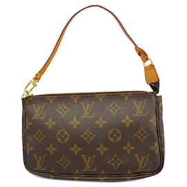 Louis Vuitton-Pochette Accessoires Monogram Louis Vuitton M51980 - Pochette marrone per donne-Marrone