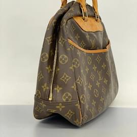 Louis Vuitton-Louis Vuitton Monogram Deauville Handbag for Women-Brown