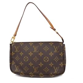 Louis Vuitton-Louis Vuitton Monogram Pochette Accessoires M51980 - Brown Women's Pouch-Brown