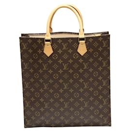 Louis Vuitton-Borsa tote in tela Monogram Louis Vuitton - Marrone-Marrone