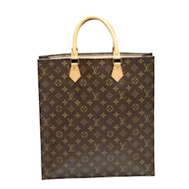 Louis Vuitton-Louis Vuitton Monogram Canvas Tote Bag - Braun-Braun