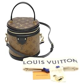 Louis Vuitton-Louis Vuitton Cannes Monogram Canvas Shoulder Bag - Brown-Brown