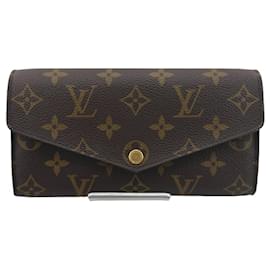 Louis Vuitton-Louis Vuitton Monogram Langbörse - Braun-Braun