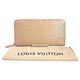 Louis Vuitton-Münzgeldbörse aus Epi-Leder von Louis Vuitton in Beige-Beige