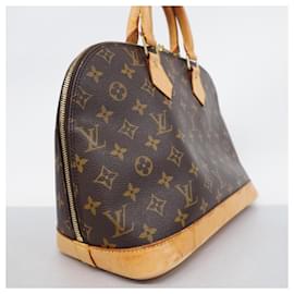 Louis Vuitton-Borsa a mano Alma Monogram Louis Vuitton M51130 - Marrone-Marrone