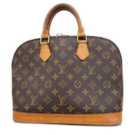 Louis Vuitton-Borsa a mano Alma Monogram Louis Vuitton M51130 - Marrone-Marrone