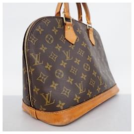 Louis Vuitton-Borsa a mano Alma Monogram Louis Vuitton M51130 - Marrone-Marrone