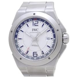 IWC-IWC Ingenieur Dual Time IW324404 Stainless Steel Men's Wristwatch-Other