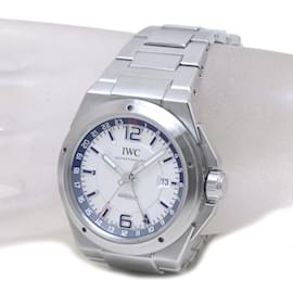 IWC-IWC Ingenieur Dual Time IW324404 Stainless Steel Men's Wristwatch-Other