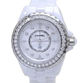 Chanel-Orologio da donna Chanel J12 8P con lunetta in diamanti-Altro