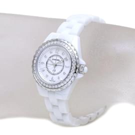 Chanel-Orologio da donna Chanel J12 8P con lunetta in diamanti-Altro