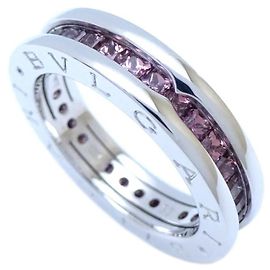Bulgari Anillo B.zero1 de oro blanco de 18K con granate rodolita Otro