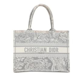 Christian Dior-Borsa a mano in ricamo Trotter medio Christian Dior-Marrone