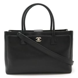 Chanel Executive Line Coco Mark Tote Bag Black