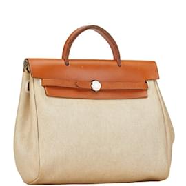 Hermès-Zaino Her Bag PM di Hermès-Beige,Altro