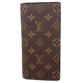 Louis Vuitton-Louis Vuitton Monogram Long Wallet for Men-Brown