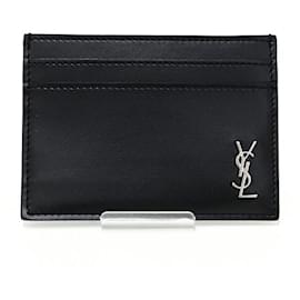Saint Laurent-Saint Laurent Tiny Cassandra Card Case-Black,Pink,White,Yellow