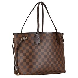 Bolsa Louis Vuitton Damier Neverfull PM Marrom